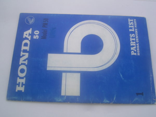 Honda-Parts-List-PM50-1973