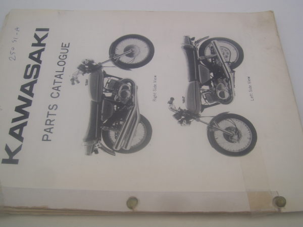 Kawasaki-Parts-List-250S1-A-1972