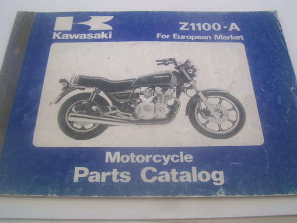 Kawasaki-Parts-List-Z1100-A-1981