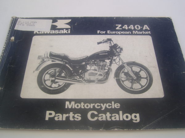 Kawasaki-Parts-List-Z440A-1980