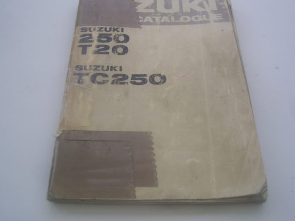 Suzuki-Parts-List-250-T20-TC250