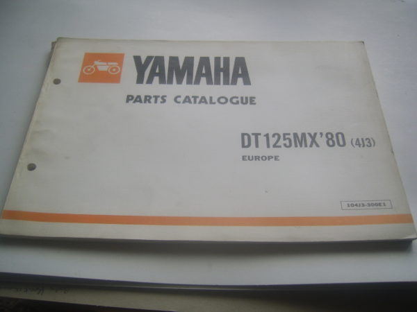 Yamaha-Parts-List-DT125MX-1980