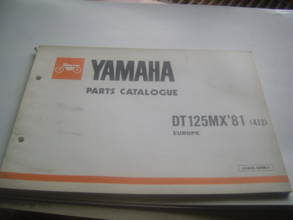 Yamaha-Parts-List-DT125MX-1981