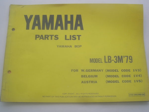 Yamaha-Parts-List-LB-3M-79