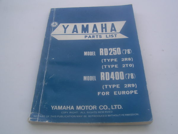 Yamaha-Parts-List-RD250-RD400
