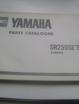 Yamaha-Parts-List-SR250SE-1981