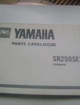 Yamaha-Parts-List-SR250SE-1982