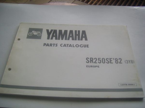Yamaha-Parts-List-SR250SE-1982