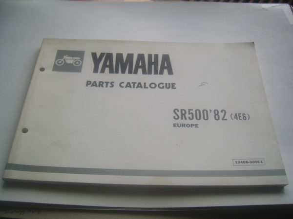 Yamaha-Parts-List-SR500-1982