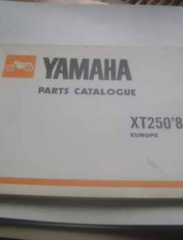 Yamaha-Parts-List-XT250-1981