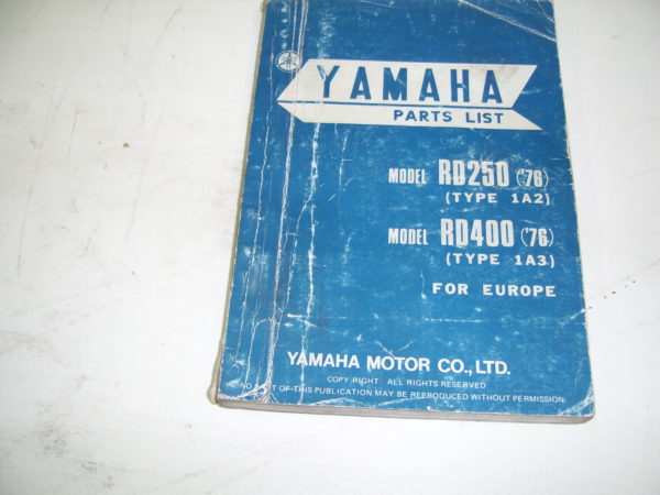 Yamaha-Yamaha-parts-list-RD250761A2-RD400761A3