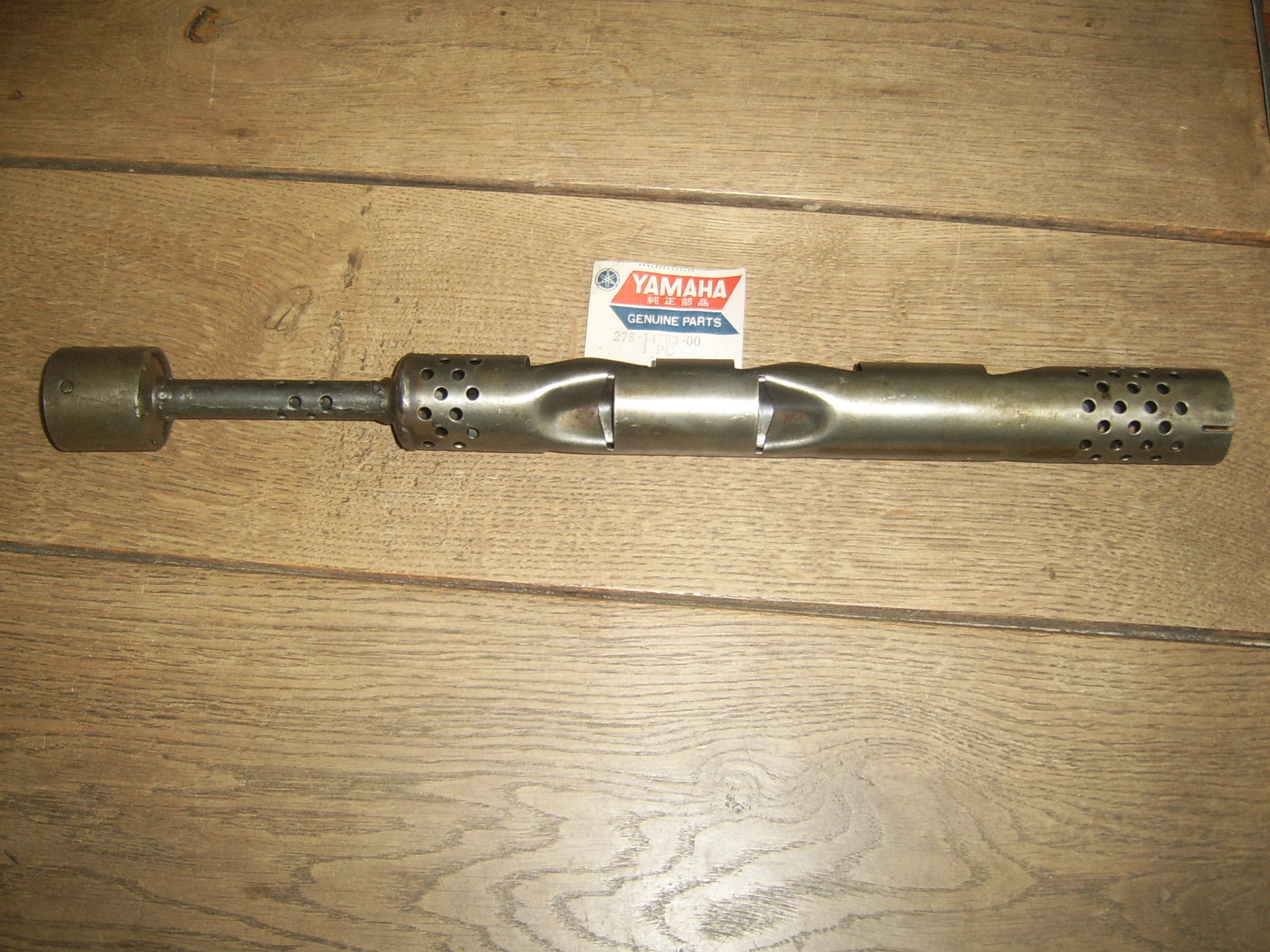 278-14753-00 SILENCER EXHAUST | Classicracing.nl